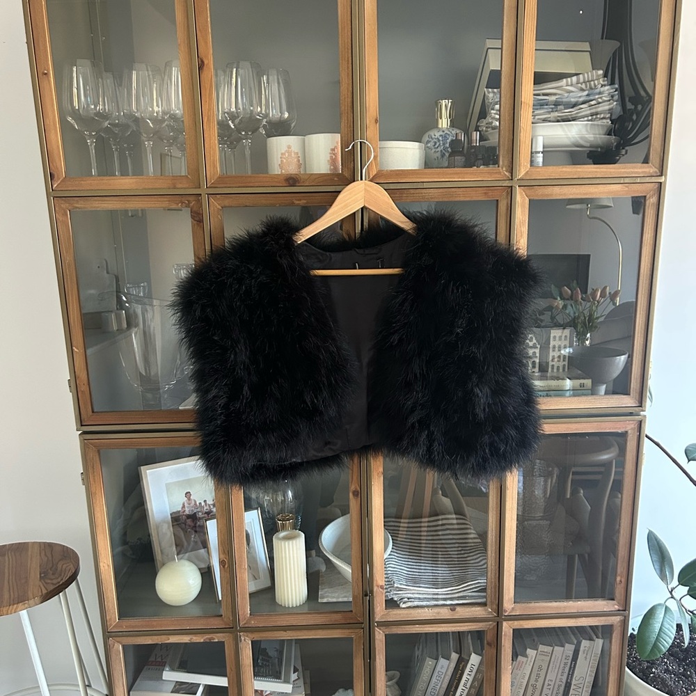 Authentic Feather Vest